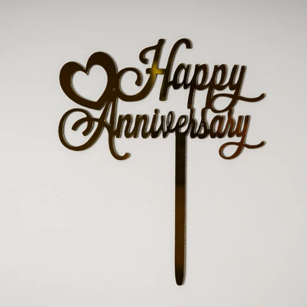 Happy Anniversary Topper