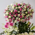 The Crowned Grace Flower Basket